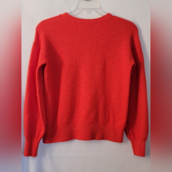 LOFT Red Sweater Size S - Picture 6 of 7